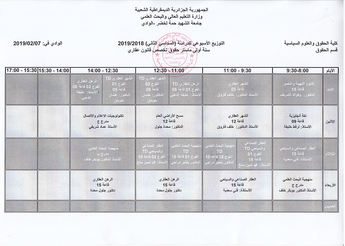 ماستر اداري