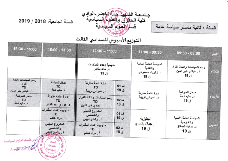 ثانية ماستر