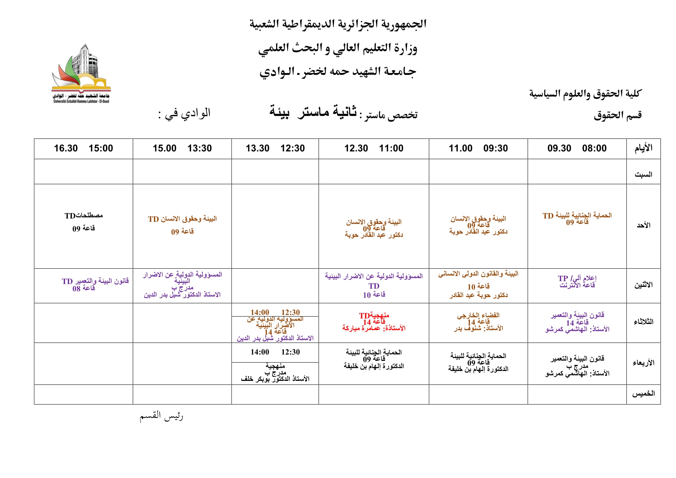 بيئة ماستر-1